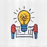 Icon representing design or planning